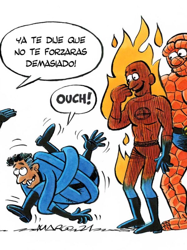 Marco - Origin of Comics - Fantastic Four