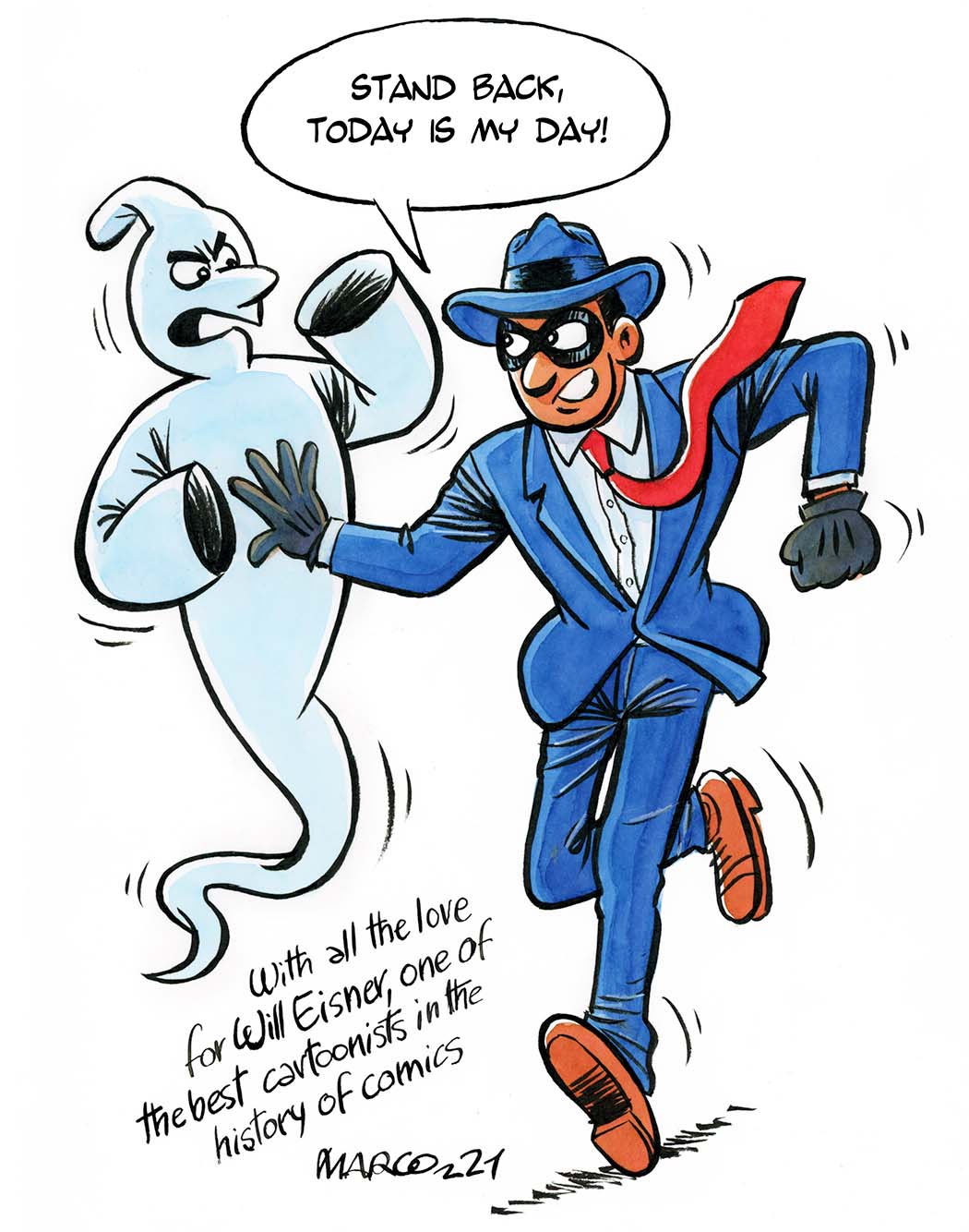 Marco - Origin of Comics - Spirit