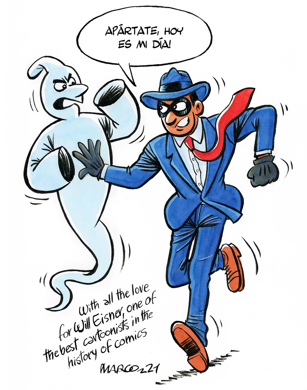Marco - Origin of Comics - Spirit