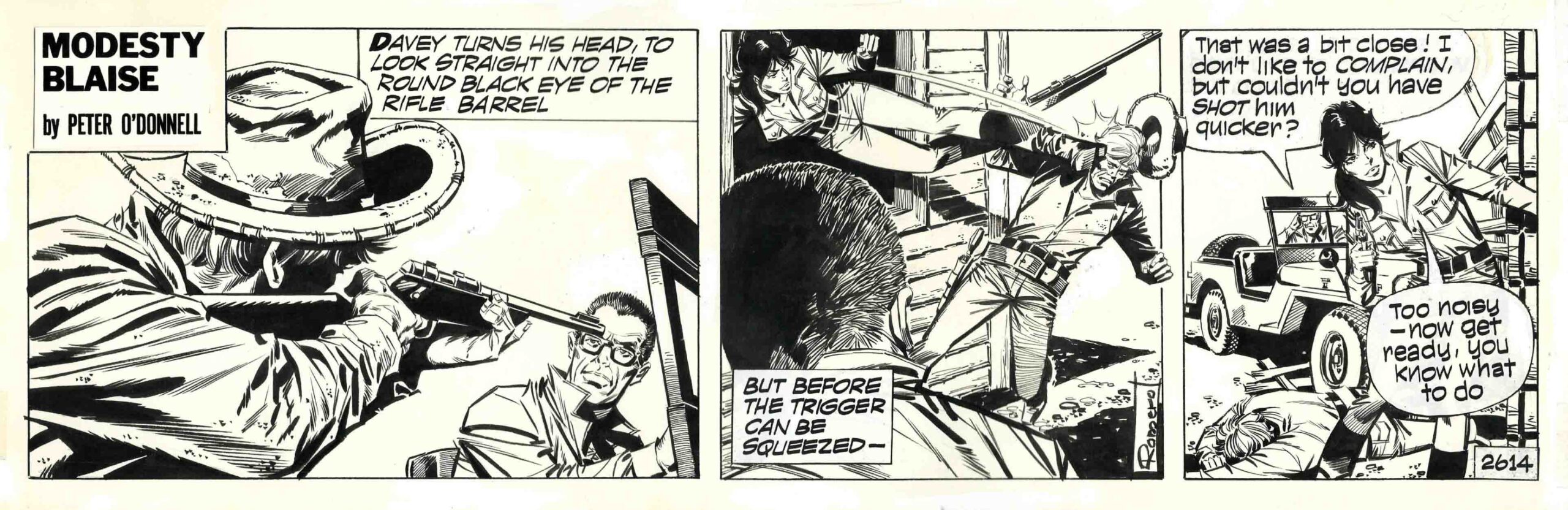 Romero - Origin of Comics - Modesty Blaise #2614