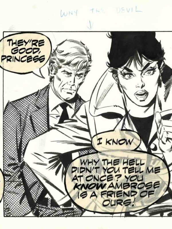 Romero - Origin of Comics - Modesty Blaise #3575A