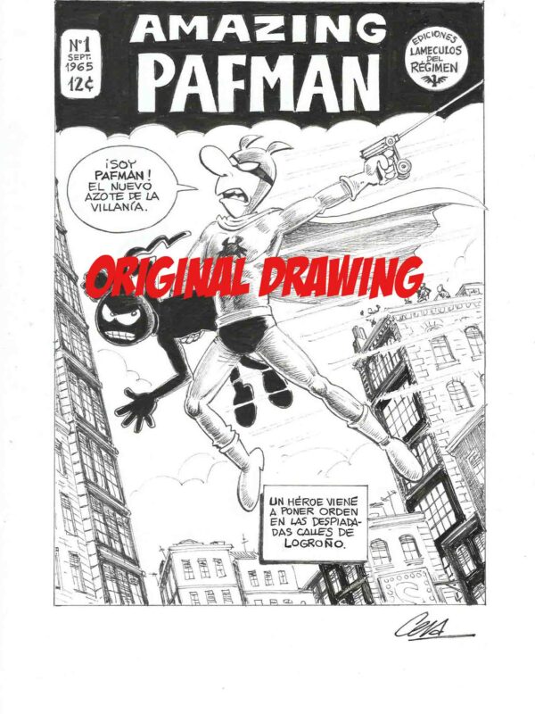 Cera - Origin of Comics - Amazing Fantasy Pafman