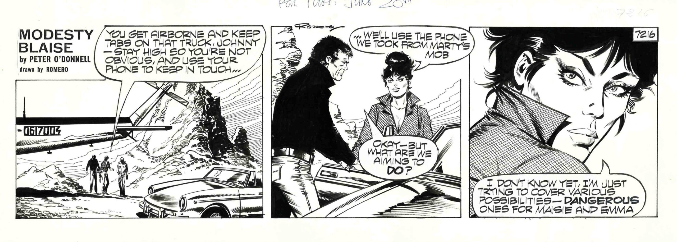 Cera - Origin of Comics - Modesty Blaise #7216