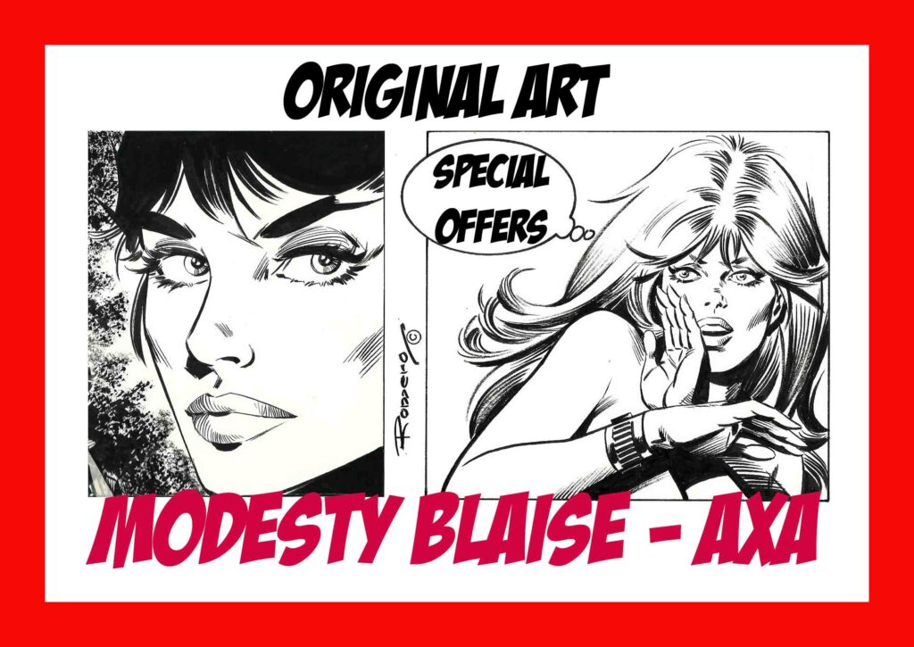 Modesty y Axa promociones - Origin of Comics
