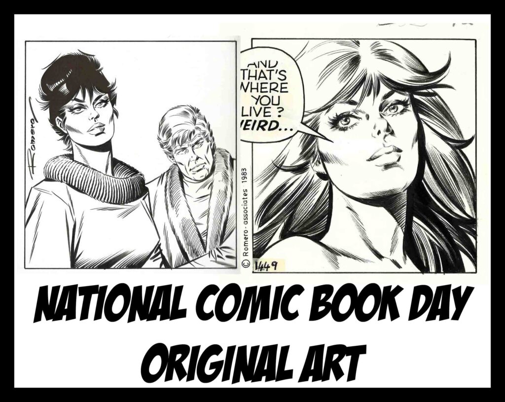 NATIONAL COMIC BOOK DAY ROMERO - ORIGIN OF COMICS