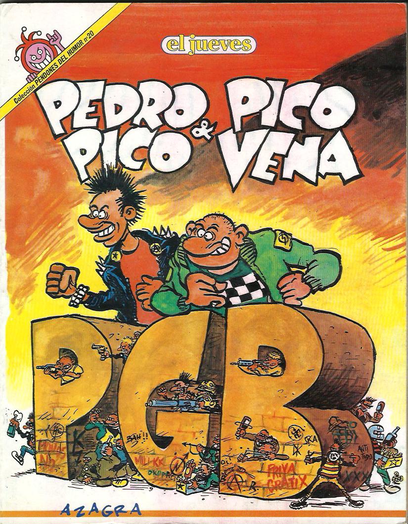 Pedro Pico y Pico vena - Origin of Comics - Pendones humor #20