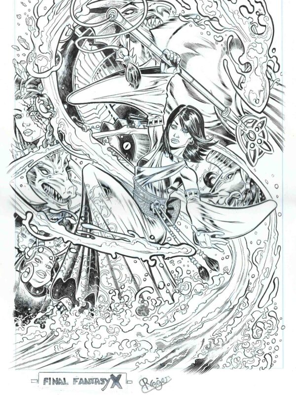 Roger - Origin of Comics - Final Fantasy X - Cover