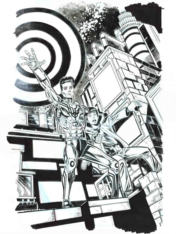 Roger - Origin of Comics - Netropolis cover
