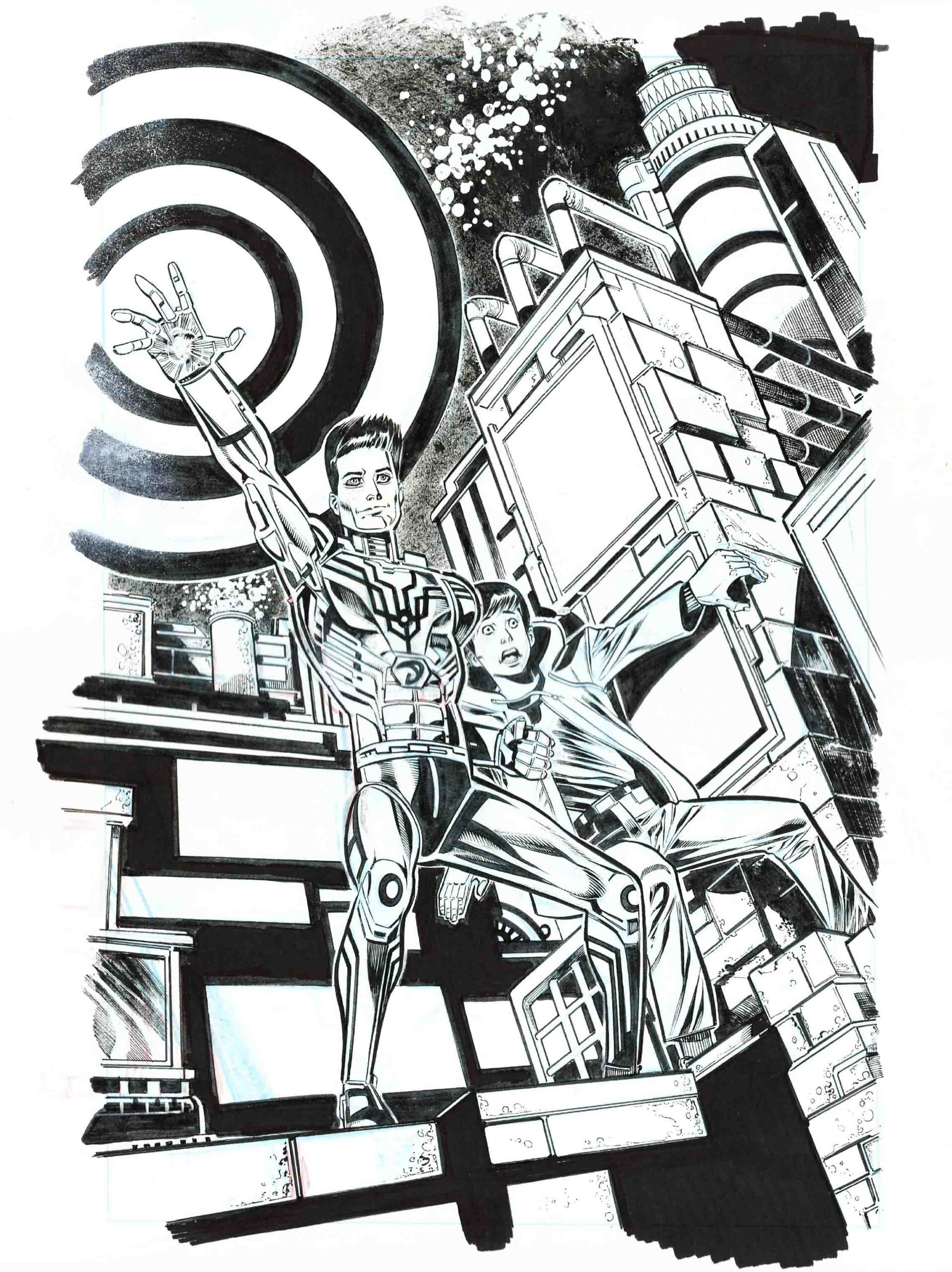Roger - Origin of Comics - Netropolis cover