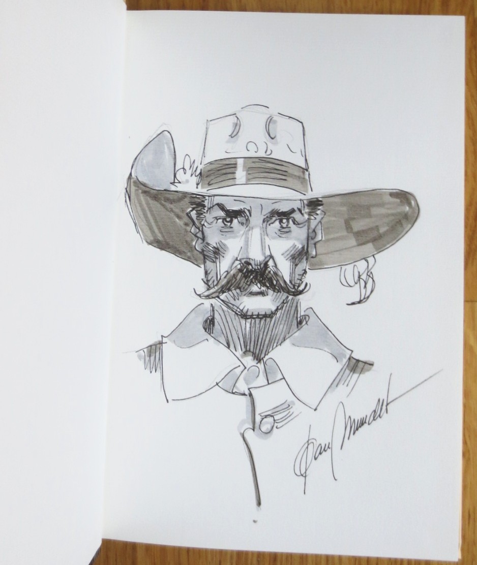 Cómic Alatriste con dibujo original