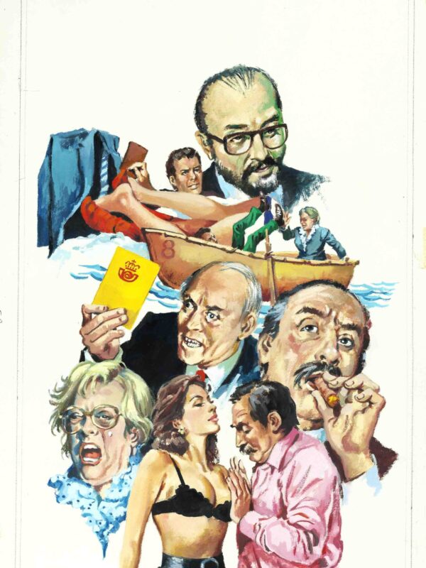Arte original - Dibujo para película: Timoteca Nacional - Cortiella