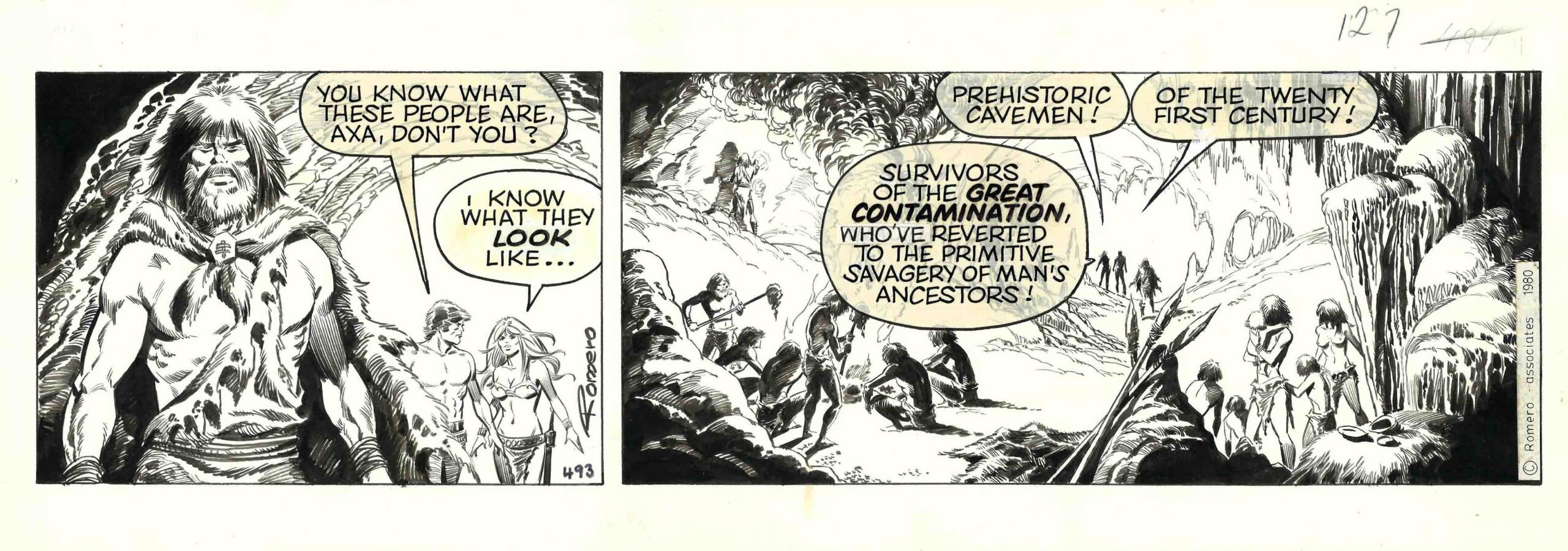 Romero - Origin of Comics - Axa #493