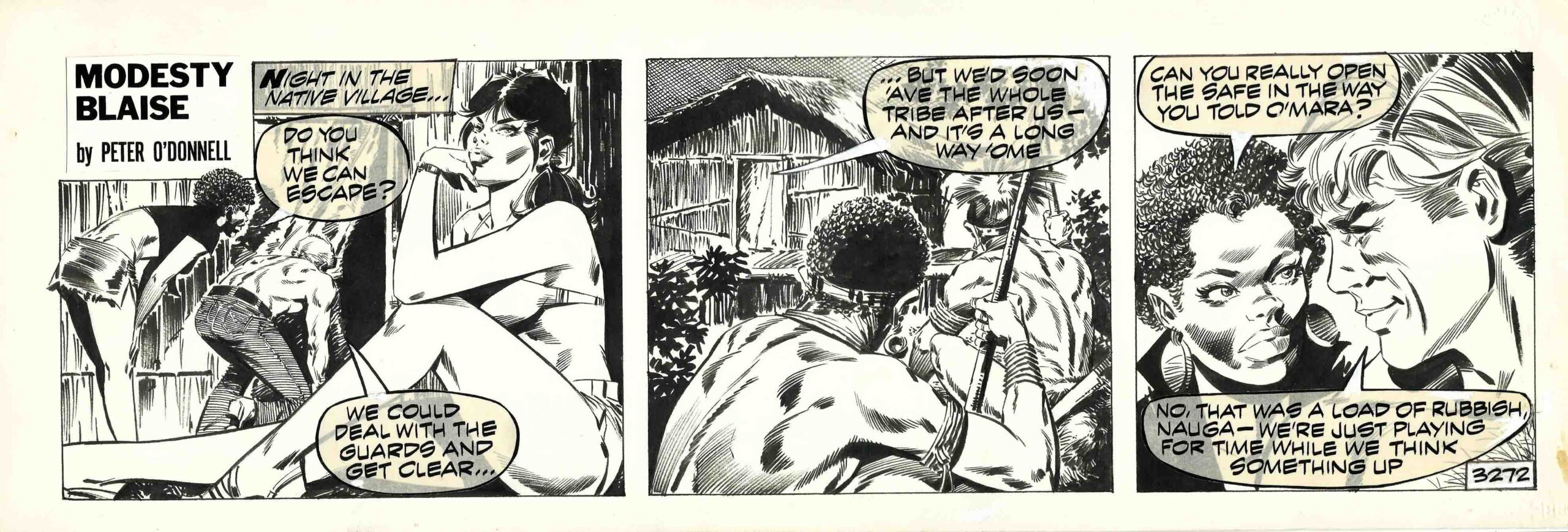 Romero - Origin of Comics - Modestyb Blaise #3272